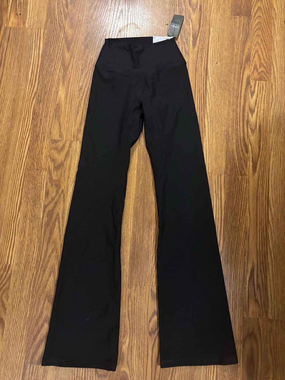 NWT YPB Abercrombie Black Yoga Exercise Workout Leggings Sculpt Curve Love Pants